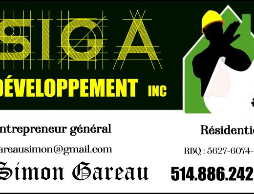SIGA DÉVELOPPEMENT INC