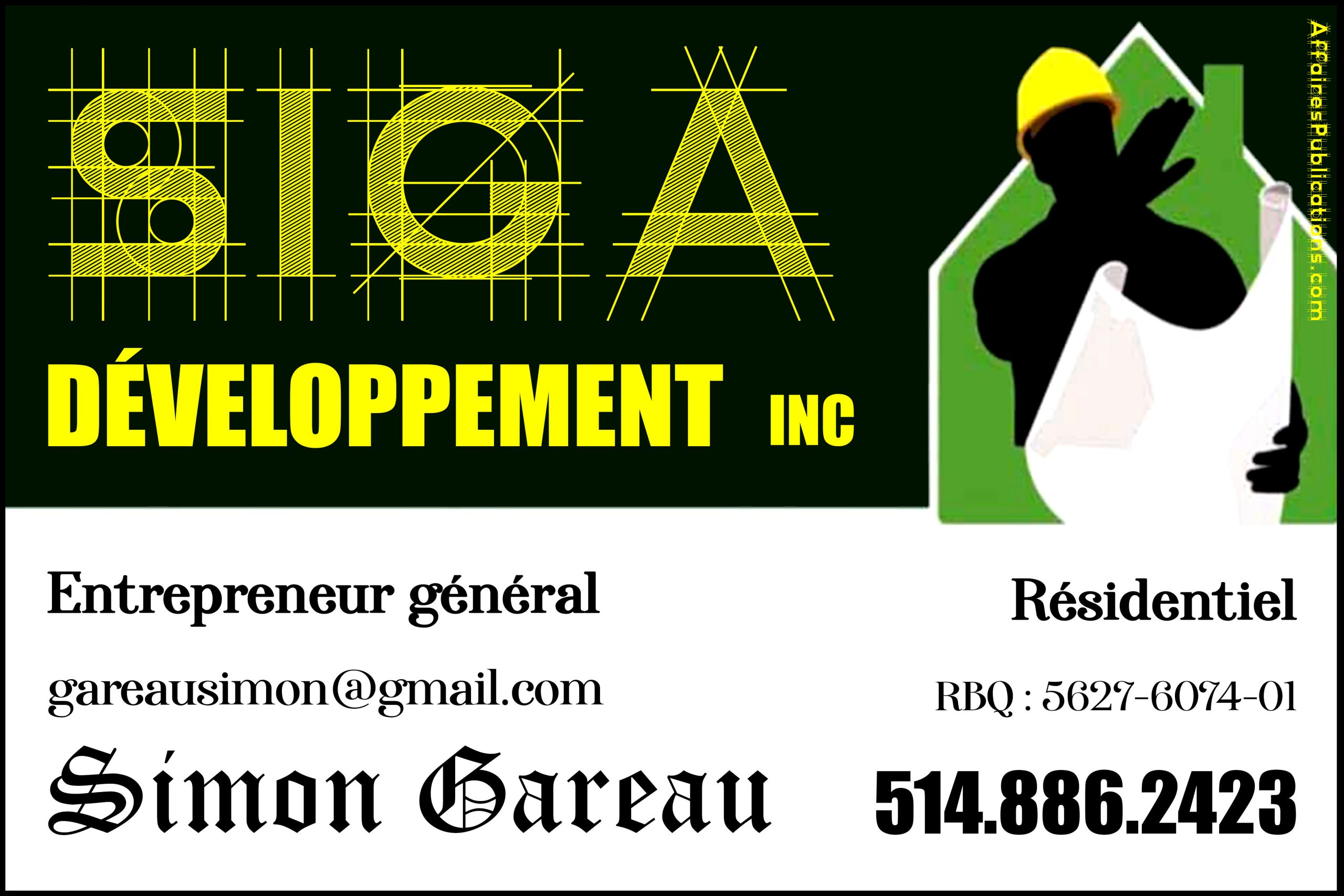 SIGA DÉVELOPPEMENT INC