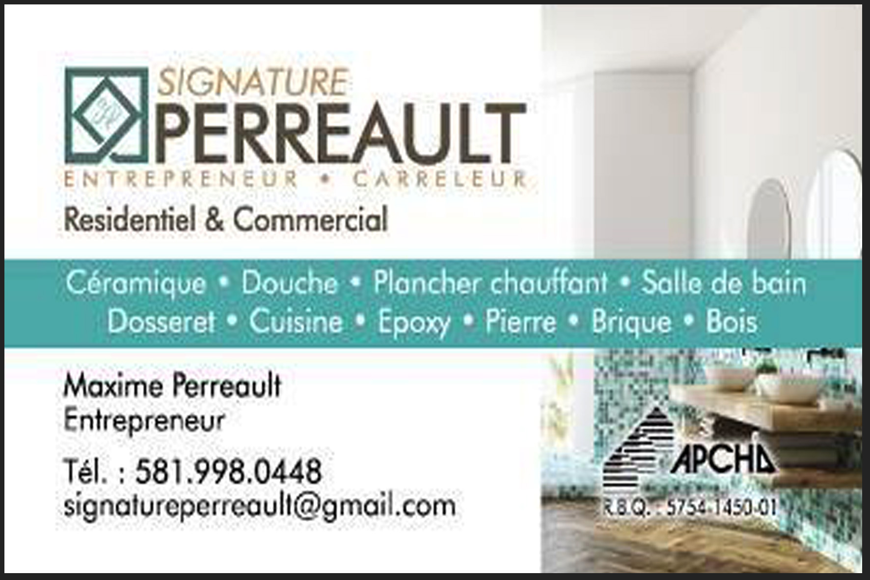 SIGNATURE M.PERREAULT INC
