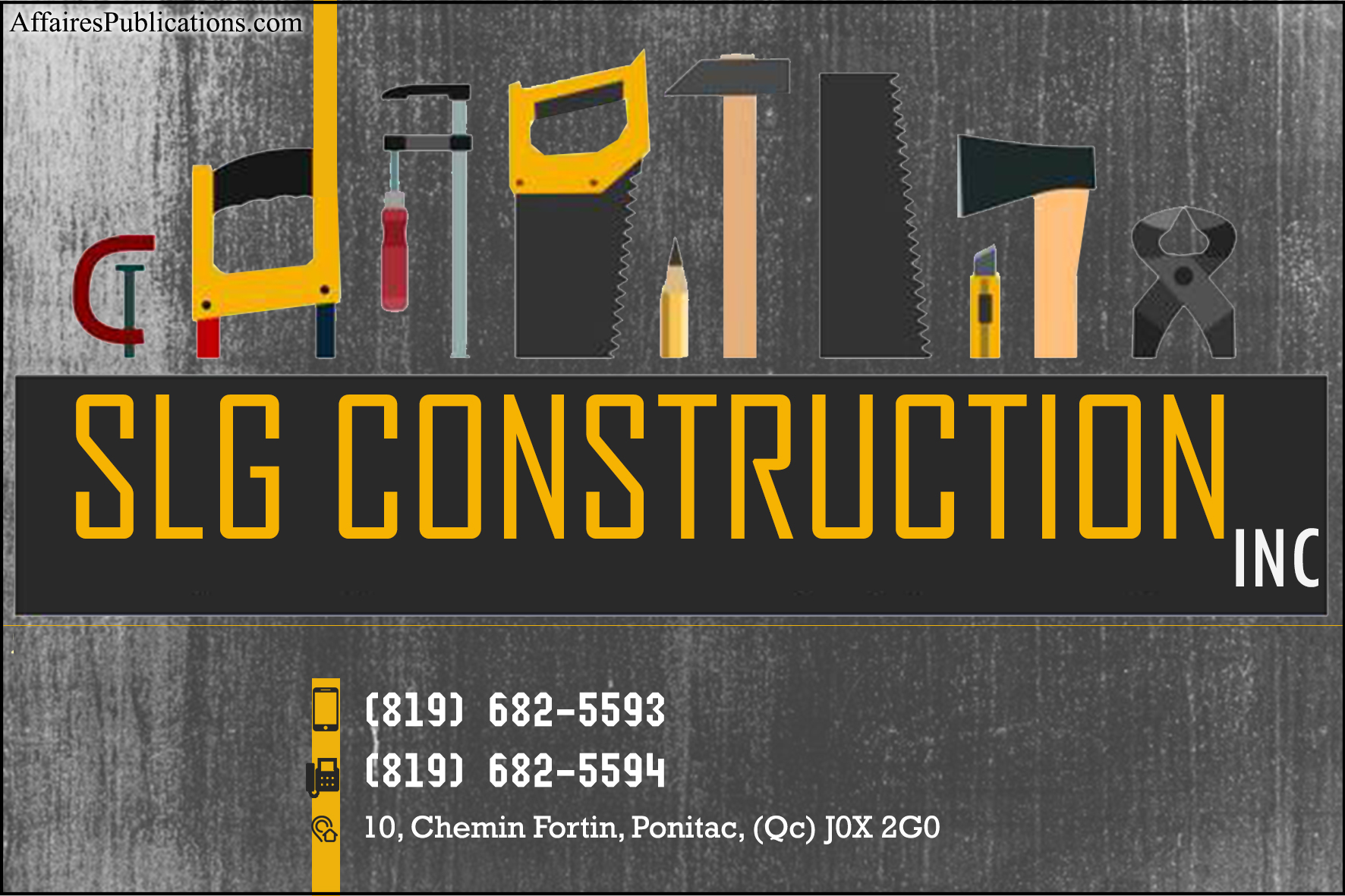 SLG CONSTRUCTION INC