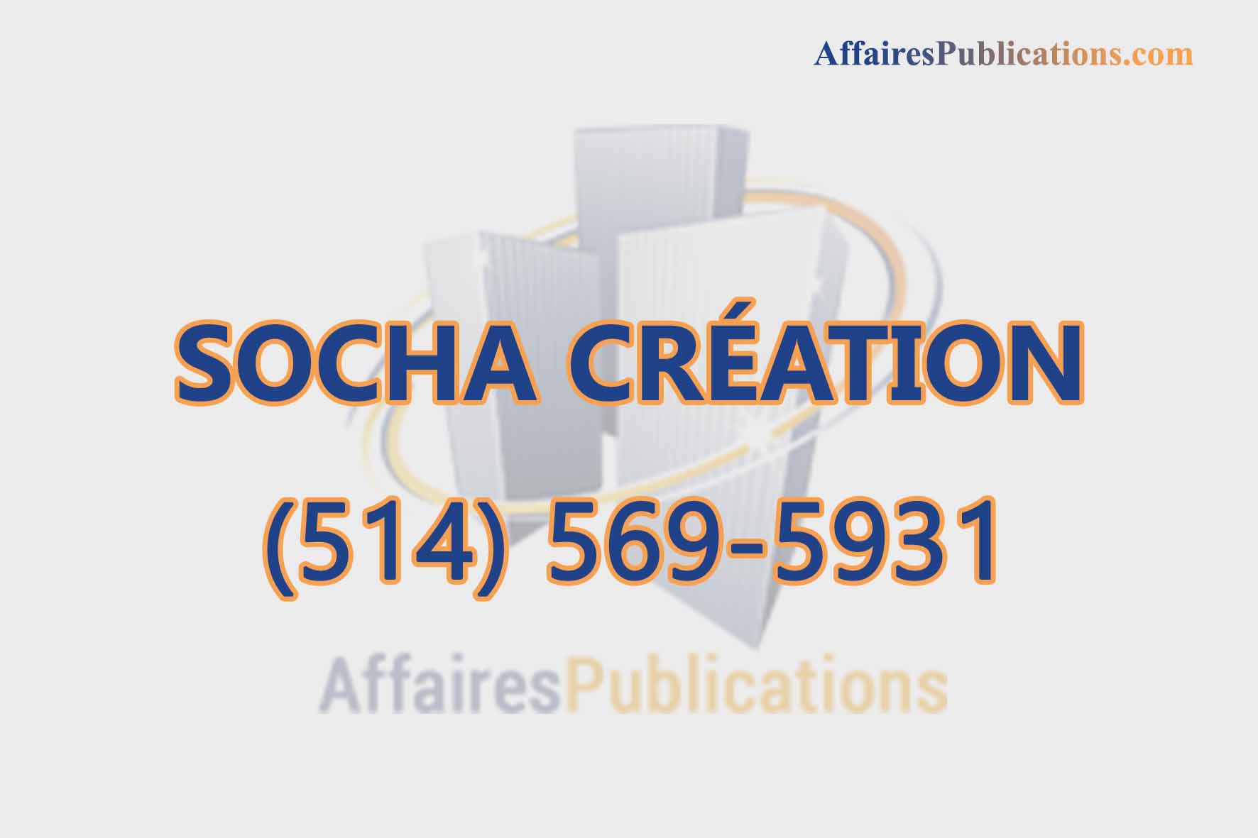 SOCHA CRÉATION