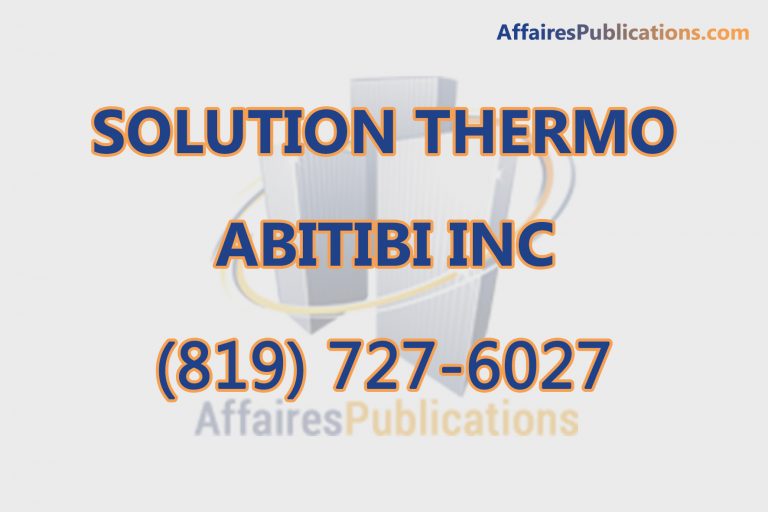 SOLUTION THERMO ABITIBI INC