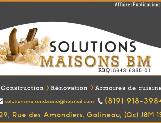 SOLUTIONS MAISONS BM INC