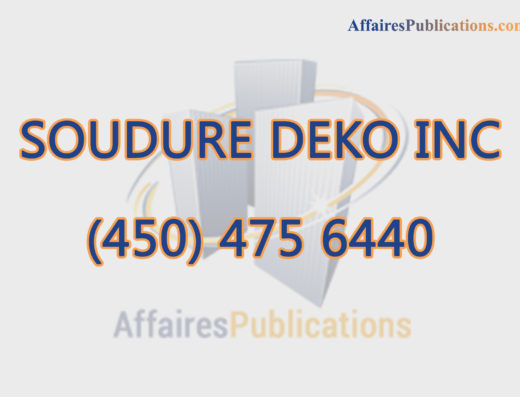 SOUDURE DEKO INC