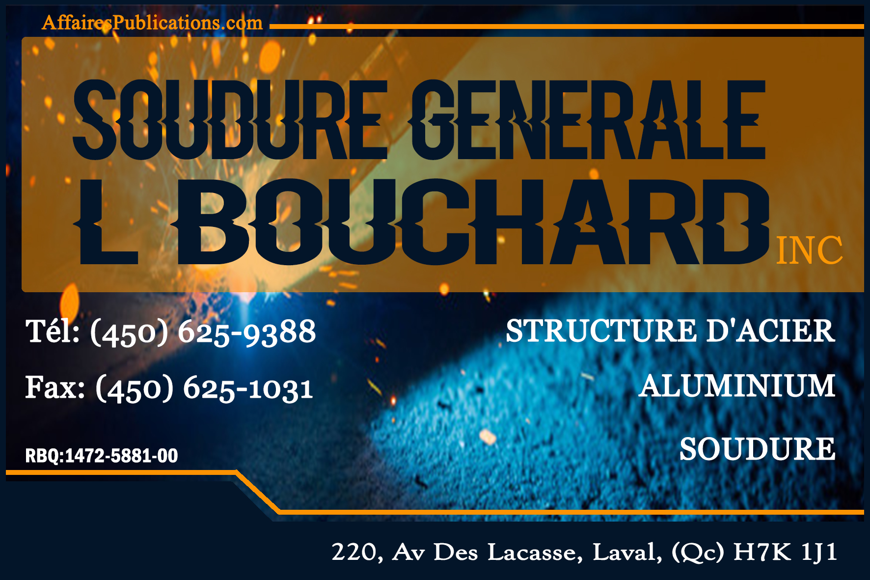 SOUDURE GÉNÉRALE L BOUCHARD