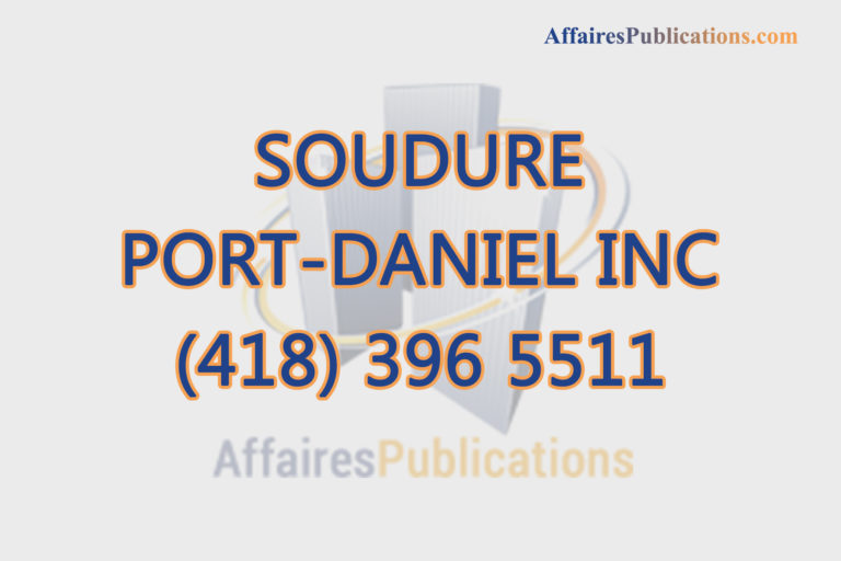 SOUDURE PORT-DANIEL INC