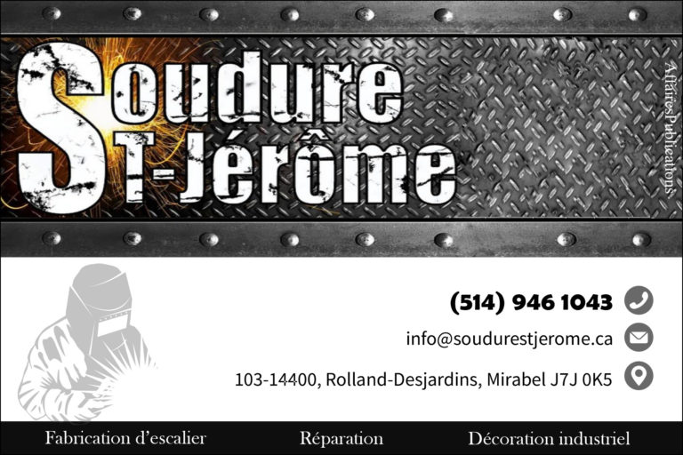 SOUDURE ST-JÉROME