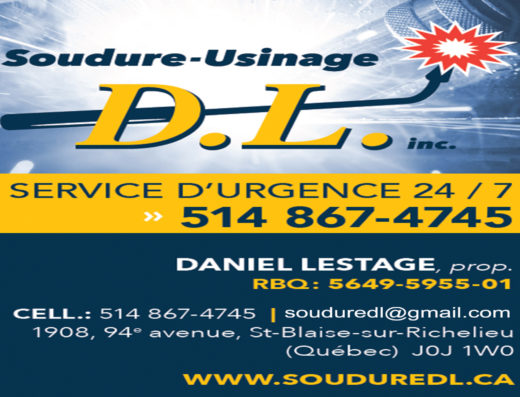 SOUDURE USINAGE DL INC