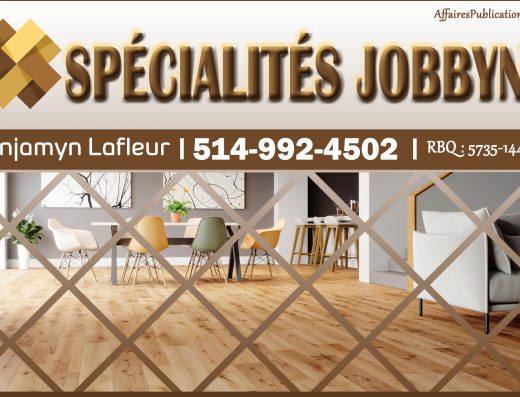SPÉCIALITÉS JOBBYN INC