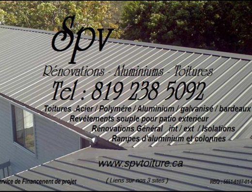 SPV RÉNOVATION ALUMINIUM TOITURES