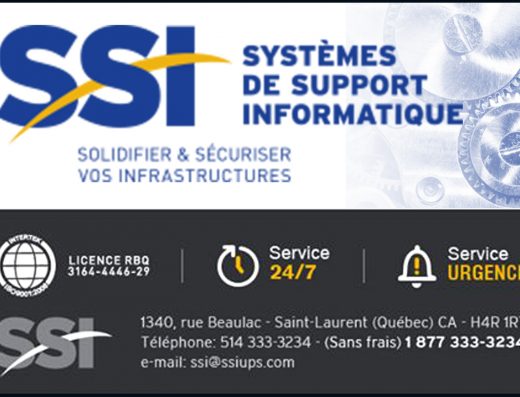 SSI SYSTÈMES DE SUPPORT INFORMATIQUE