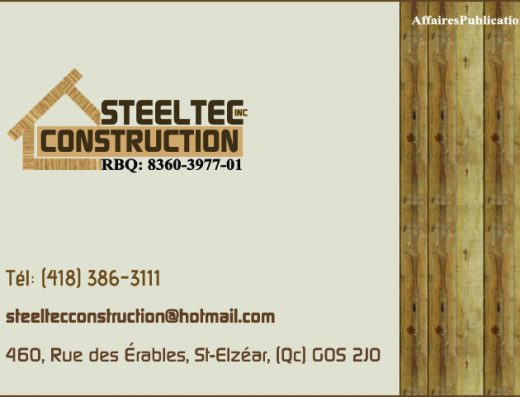 CONSTRUCTION STEELTEC INC