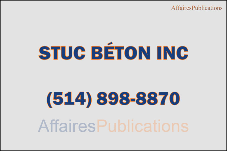 STUC BÉTON INC