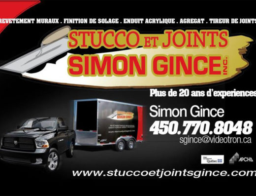 STUCCO ET JOINTS SIMON GINCE