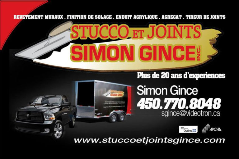 STUCCO ET JOINTS SIMON GINCE