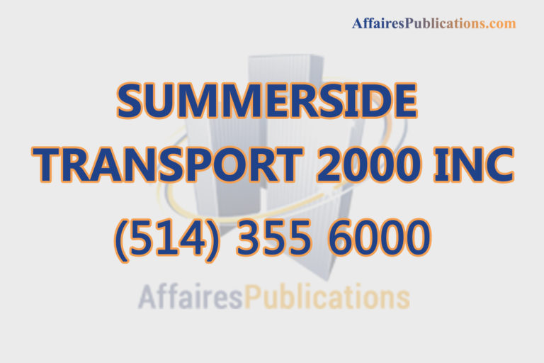 SUMMERSIDE TRANSPORT 2000 INC