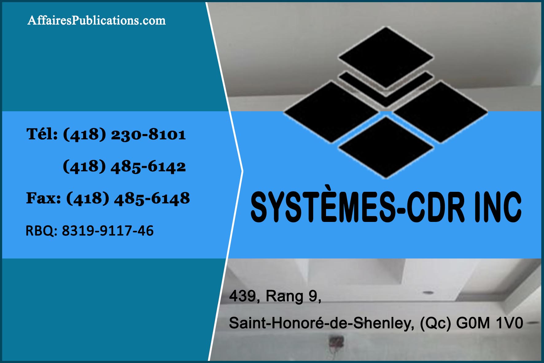 SYSTÈMES CDR INC