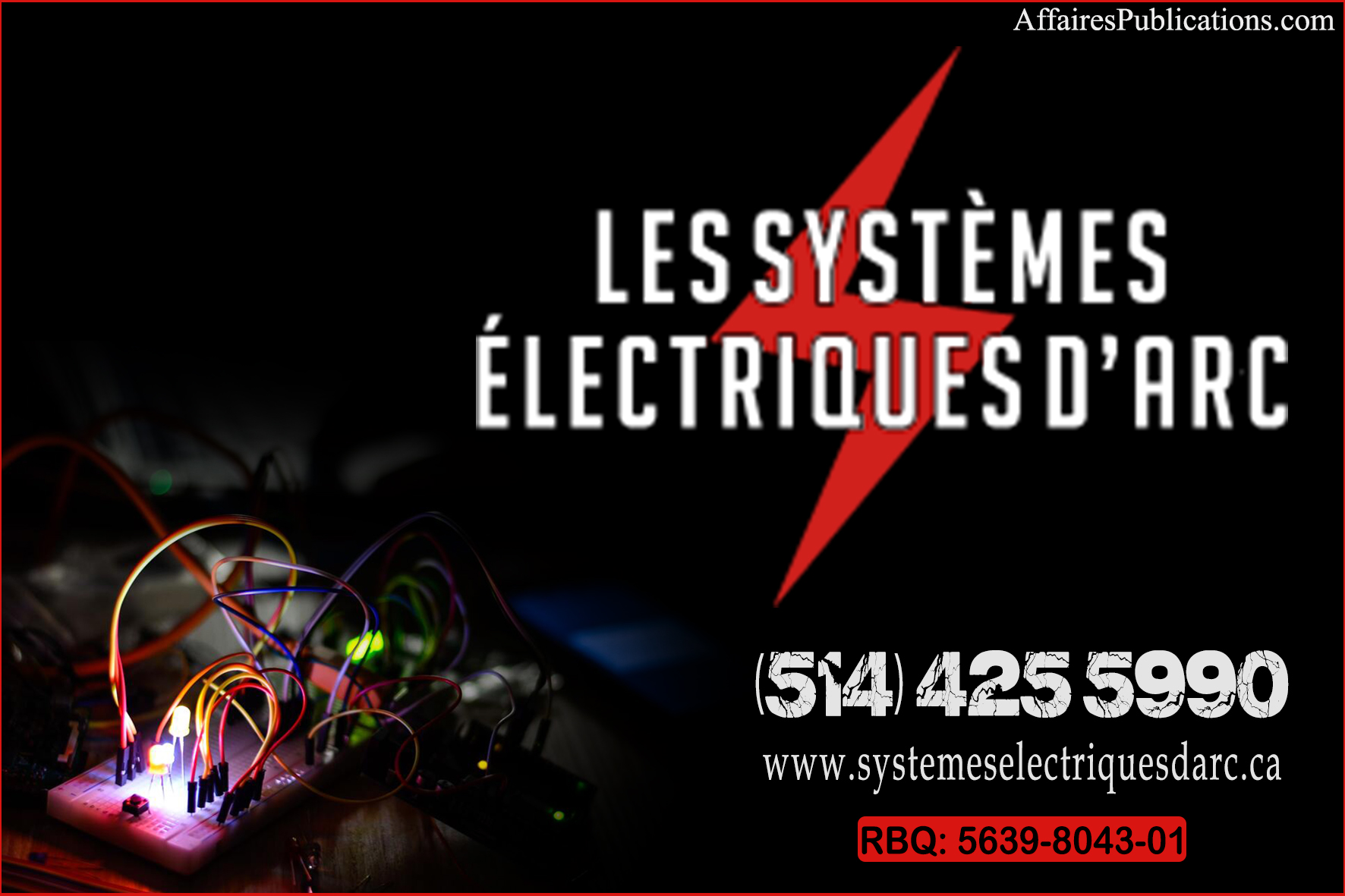 SYSTÈMES ÉLECTRIQUES D&rsquo;ARC