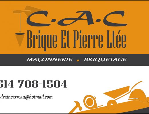 BRIQUE ET PIERRE C A C LTÉE