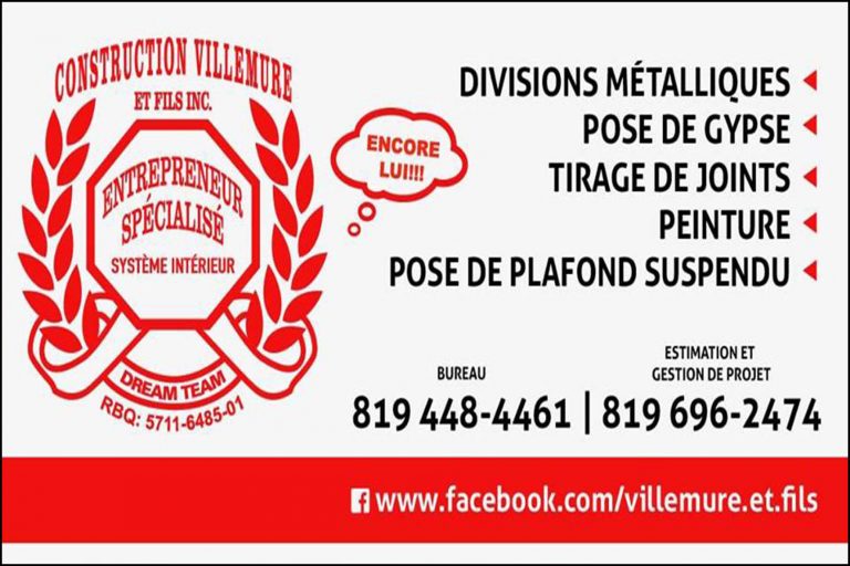 CONSTRUCTION VILLEMURE ET FILS INC