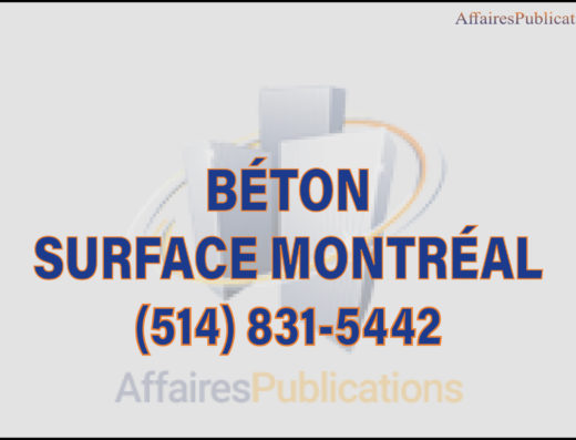 BÉTON SURFACE MONTRÉAL
