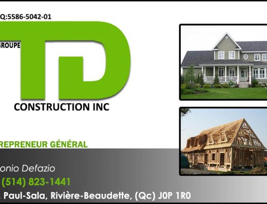 GROUPE TD CONSTRUCTION INC