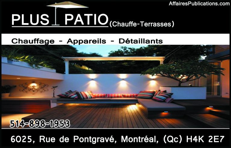 PATIO PLUS (CHAUFFE-TERRASSES)