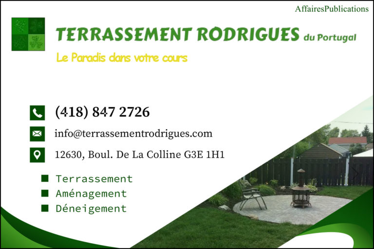 TERRASSEMENT RODRIGUES DU PORTUGAL INC