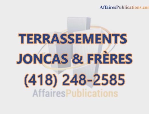 TERRASSEMENTS JONCAS ET FRÈRES