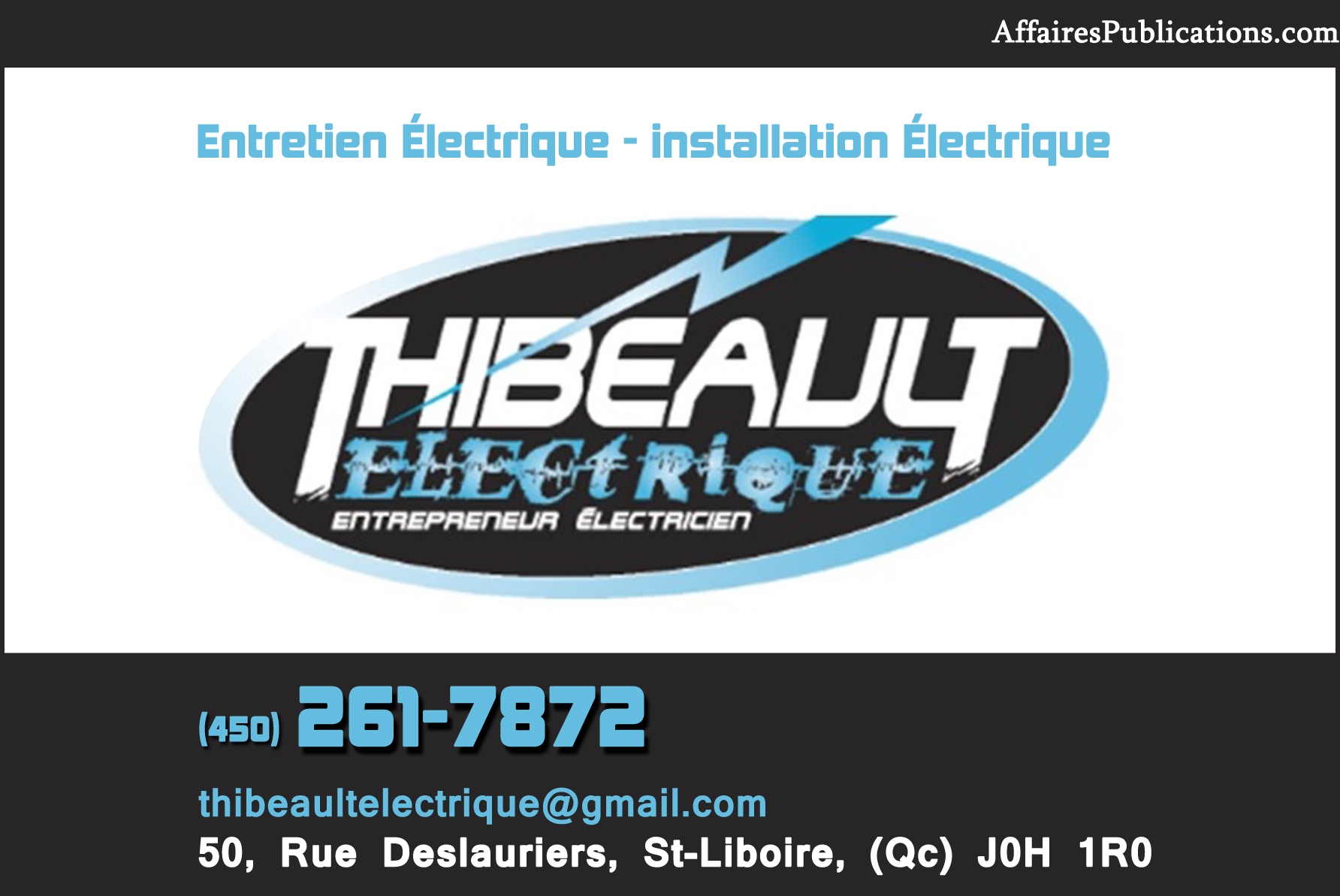 THIBEAULT ÉLECTRIQUE