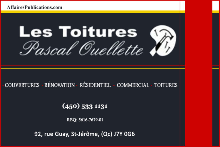 TOITURES PASCAL OUELLETTE
