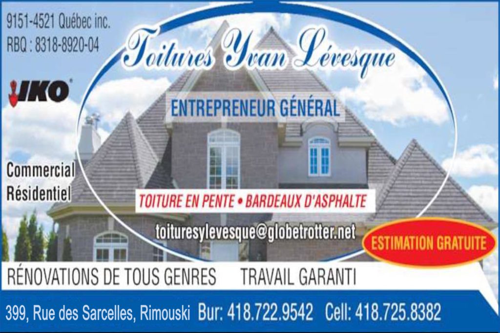 TOITURES Y LÉVESQUE