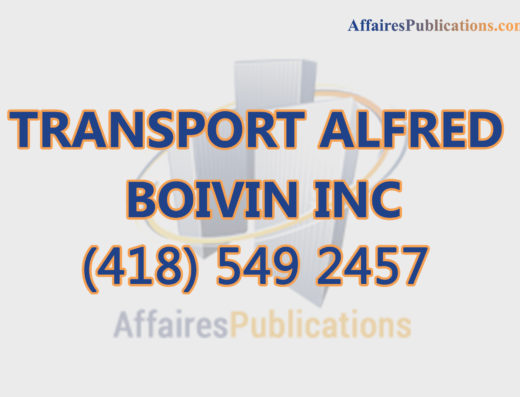 TRANSPORT ALFRED BOIVIN INC