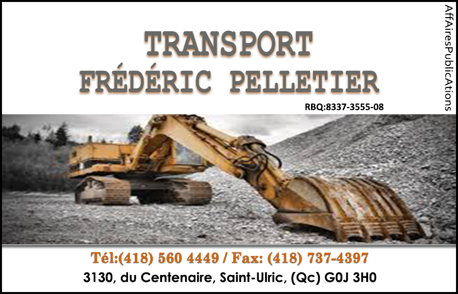 TRANSPORT FRÉDÉRIC PELLETIER
