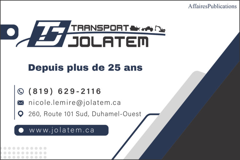 TRANSPORT JOLATEM LES SABLES VILLE-MARIE LTÉE