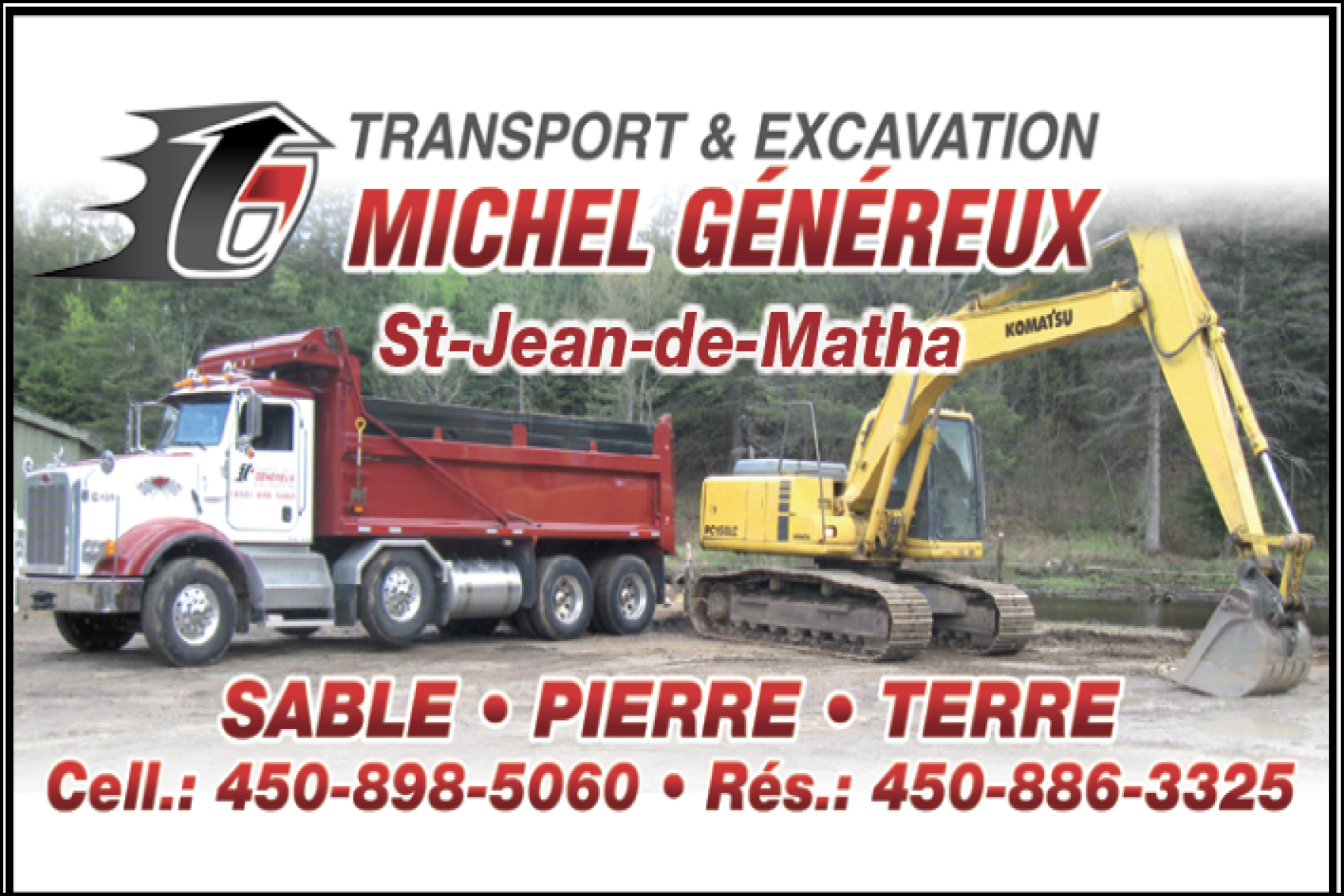 TRANSPORT MICHEL GÉNÉREUX  9019-8953 QUÉBEC INC
