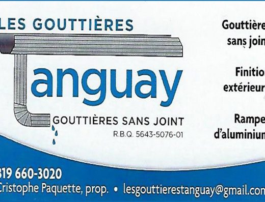 LES GOUTTIÈRES TANGUAY  INC
