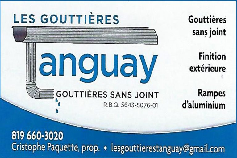 LES GOUTTIÈRES TANGUAY  INC