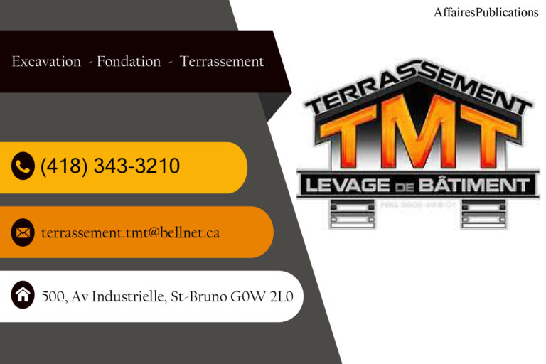 TERRASSEMENT ET LEVAGE DE BÂTIMENT TMT