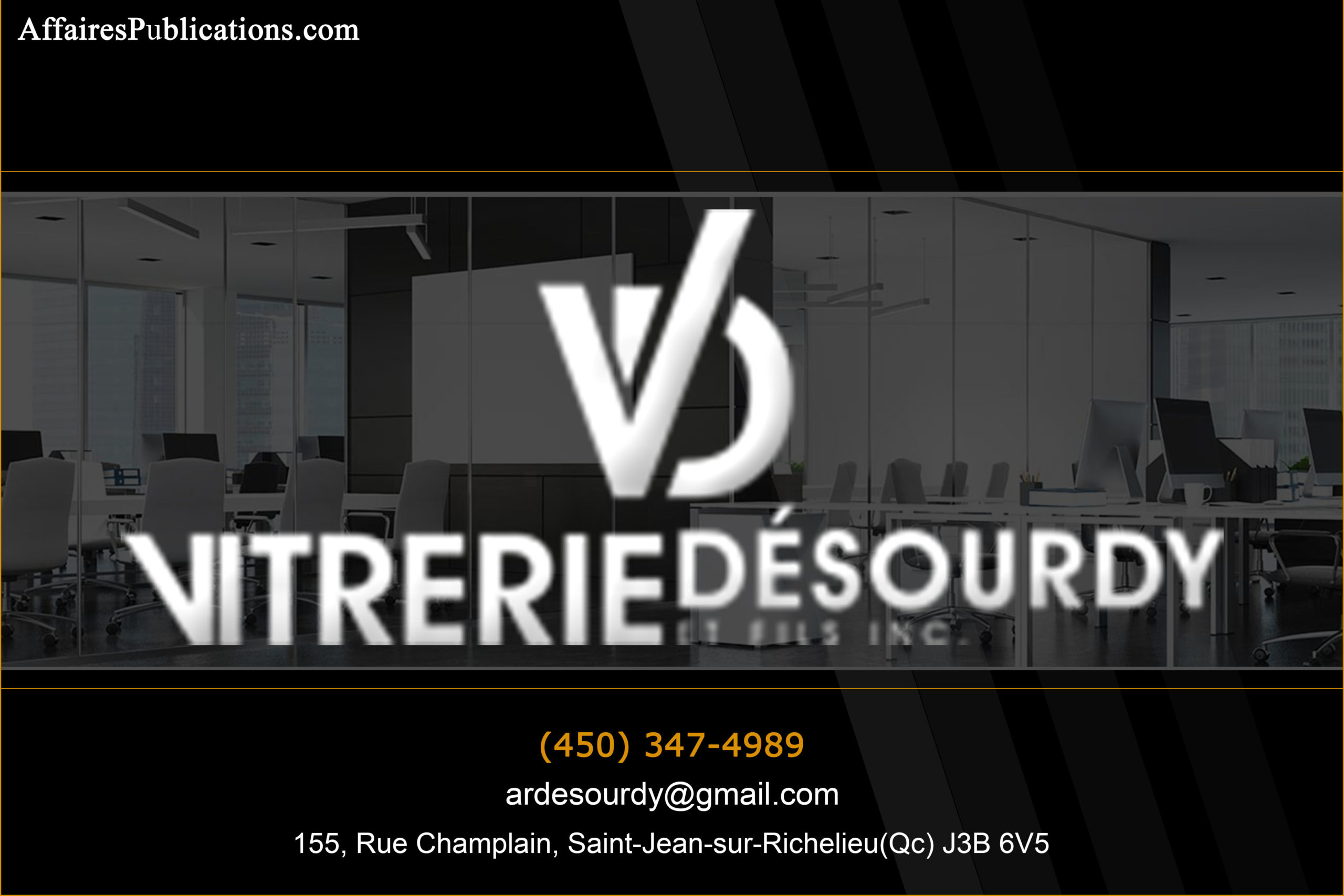 VITRERIE DÉSOURDY ET FILS INC