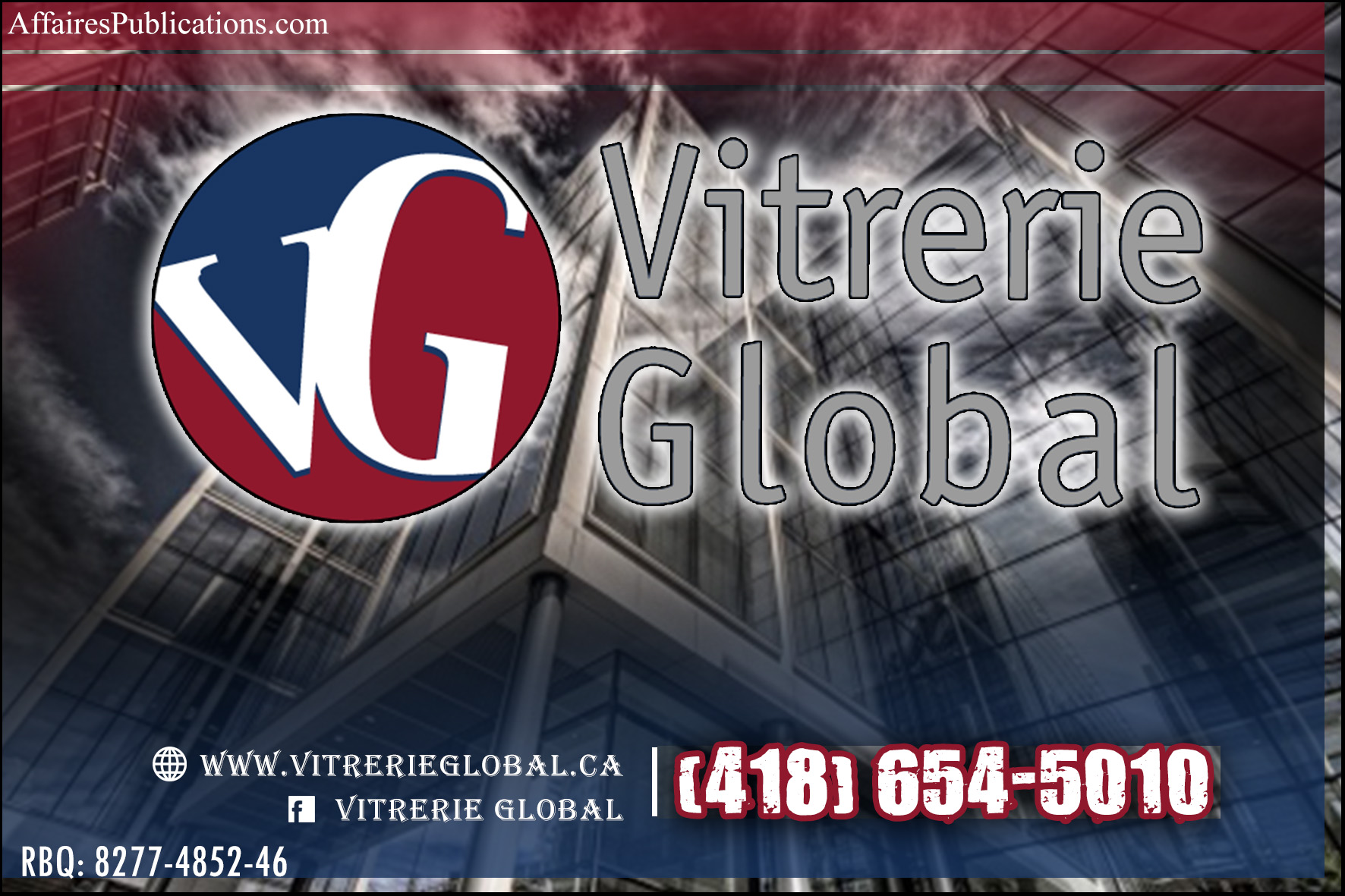 VITRERIE GLOBAL INC