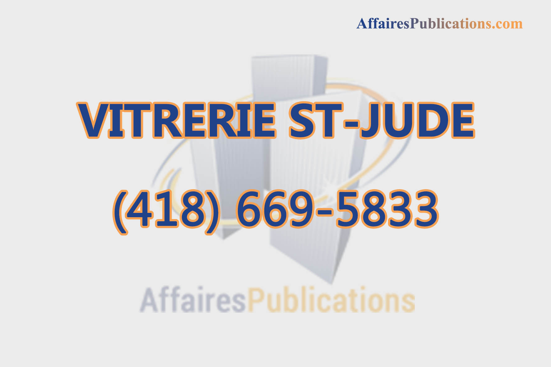 VITRERIE ST-JUDE