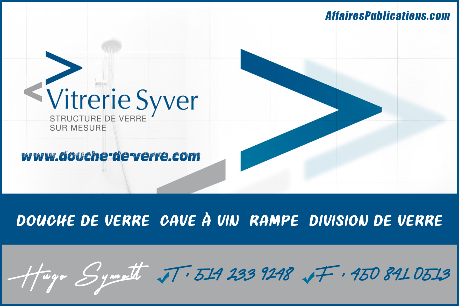 VITRERIE SYVER INC