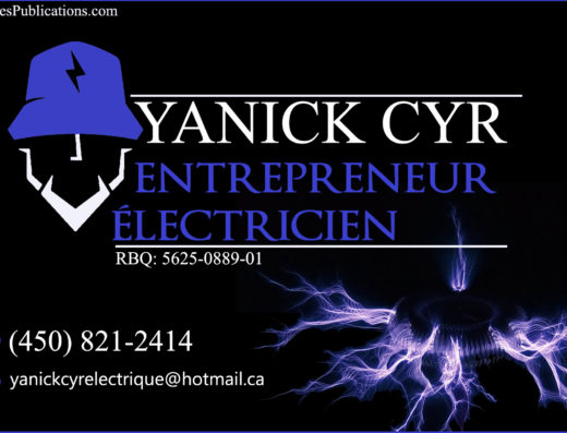 YANICK CYR ENTREPRENEUR ÉLECTRICIEN INC