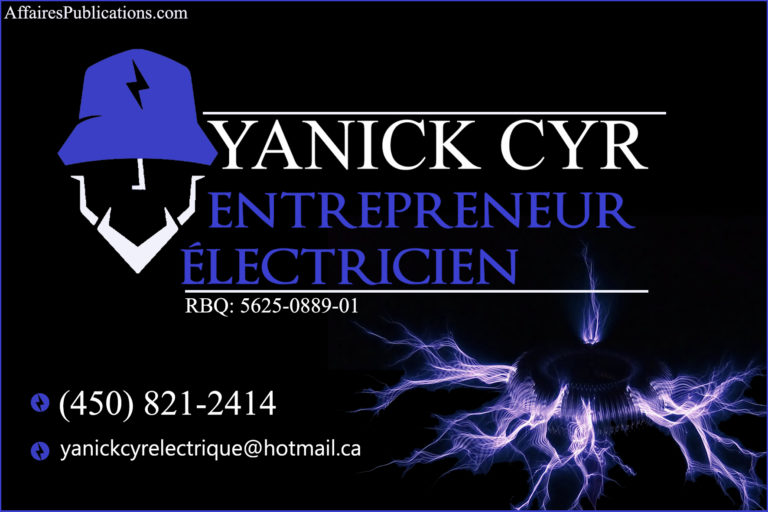 YANICK CYR ENTREPRENEUR ÉLECTRICIEN INC