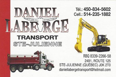 TRANSPORTS DANIEL LABERGE INC