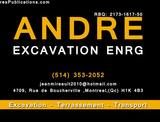 ANDRE EXCAVATION ENRG