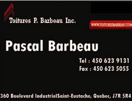 LES TOITURES P BARBEAU INC