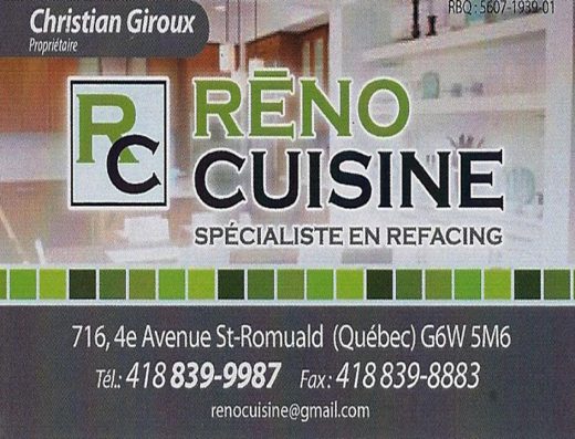RC RÉNOCUISINE