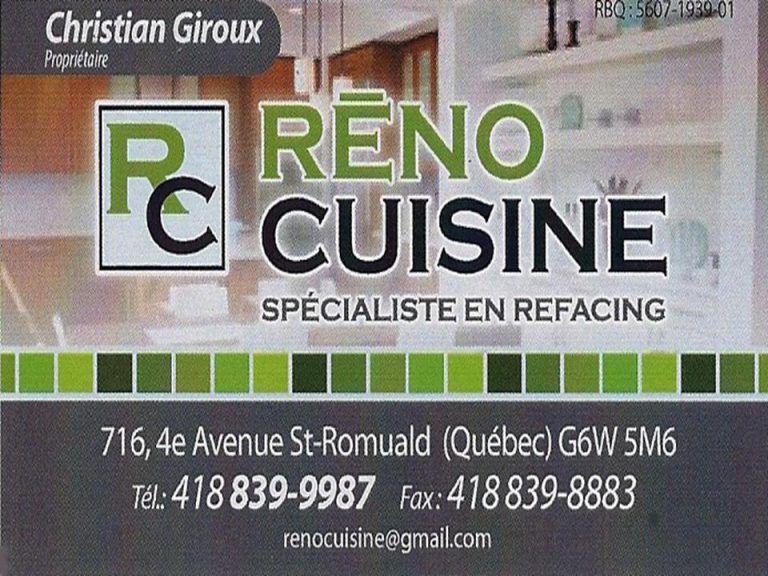 RC RÉNOCUISINE